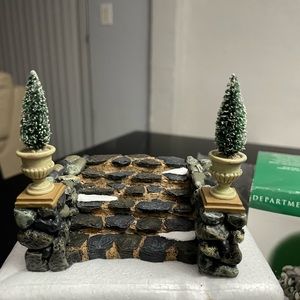 Department 56 Village "Fieldstone Stairway"